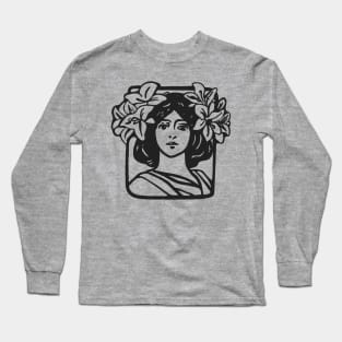 Flora - Goddess of Flowers Long Sleeve T-Shirt